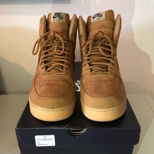 Air Force One High Top Wheat